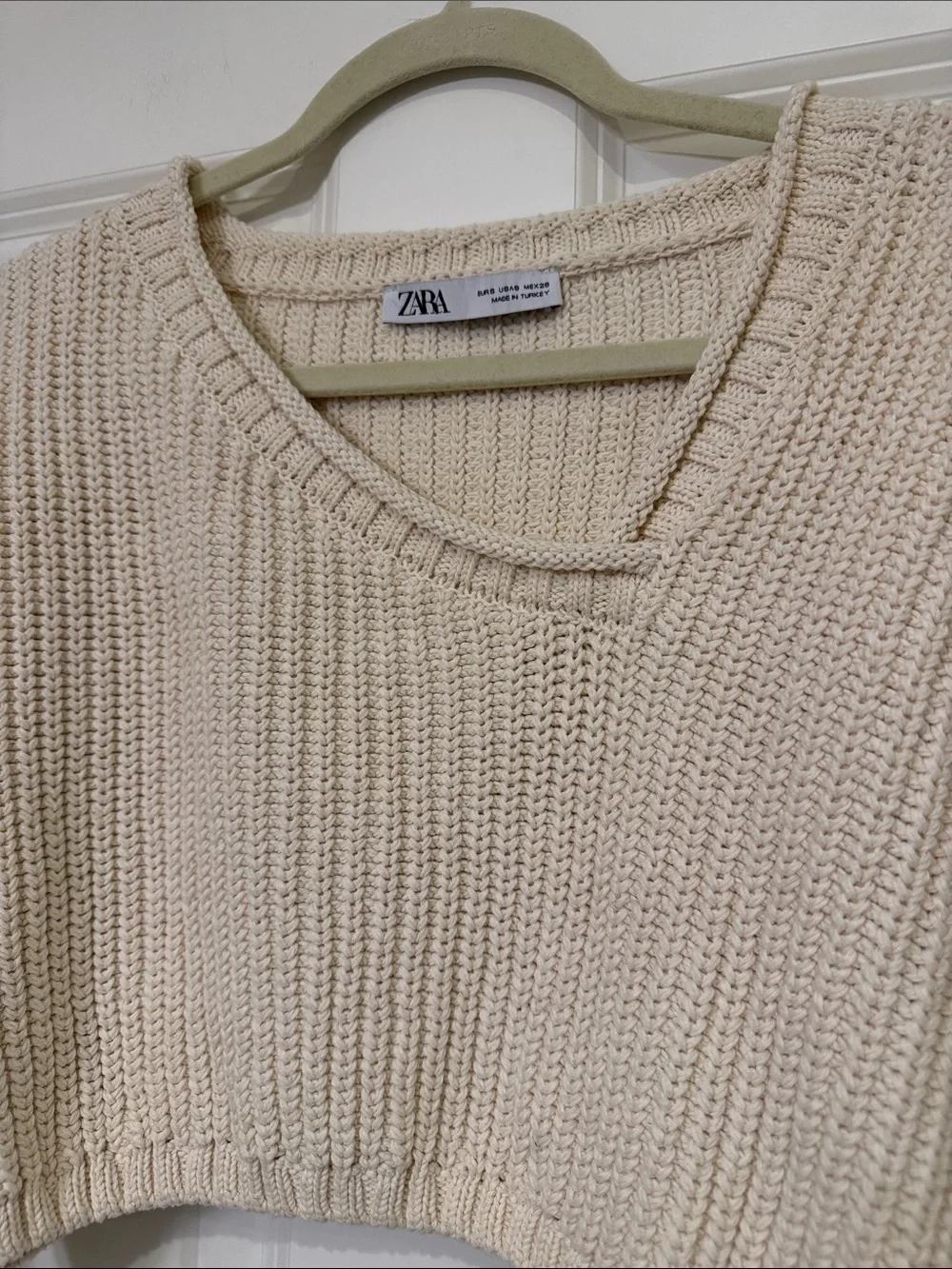 Zara Cropped Sweater